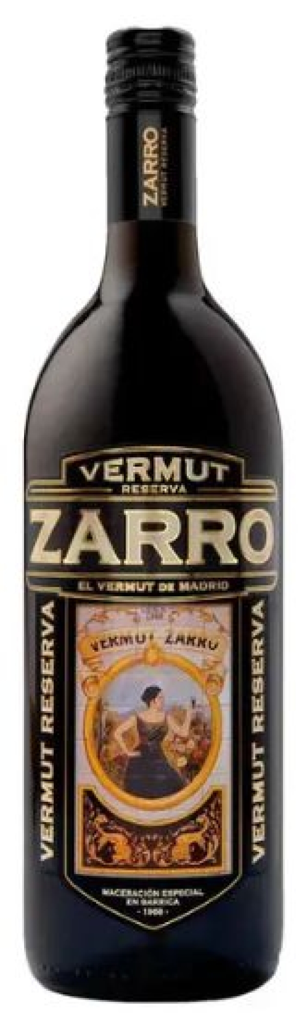 VERMUT ZARRO ROJO RESERVA 0,75 L.